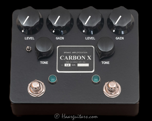 Browne Amplification, Carbon X, black - Haar Guitars and Parts