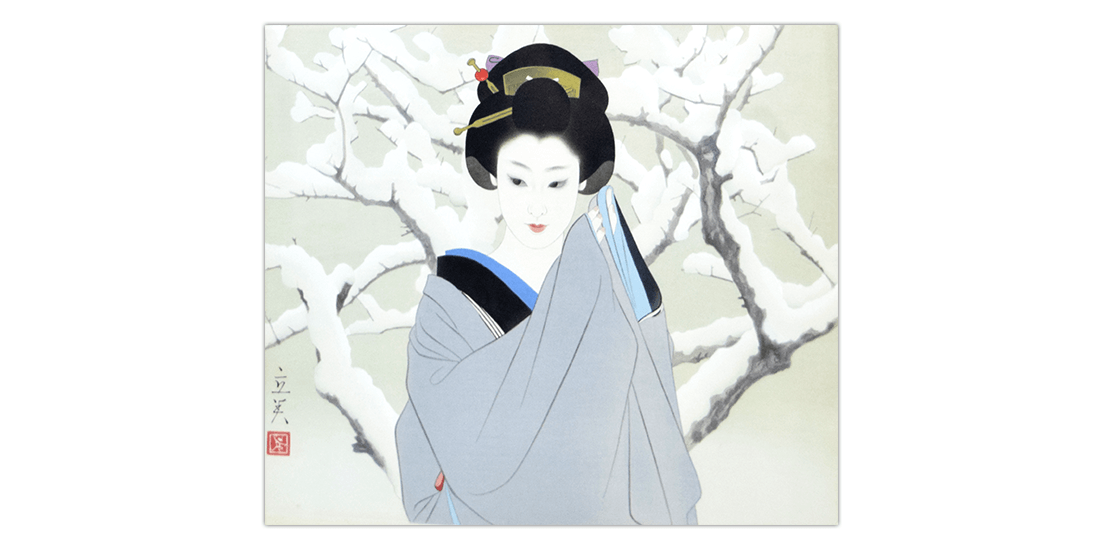 銀座本店：絵画買取】志村立美 リトグラフ | 古美術八光堂の骨董品買取