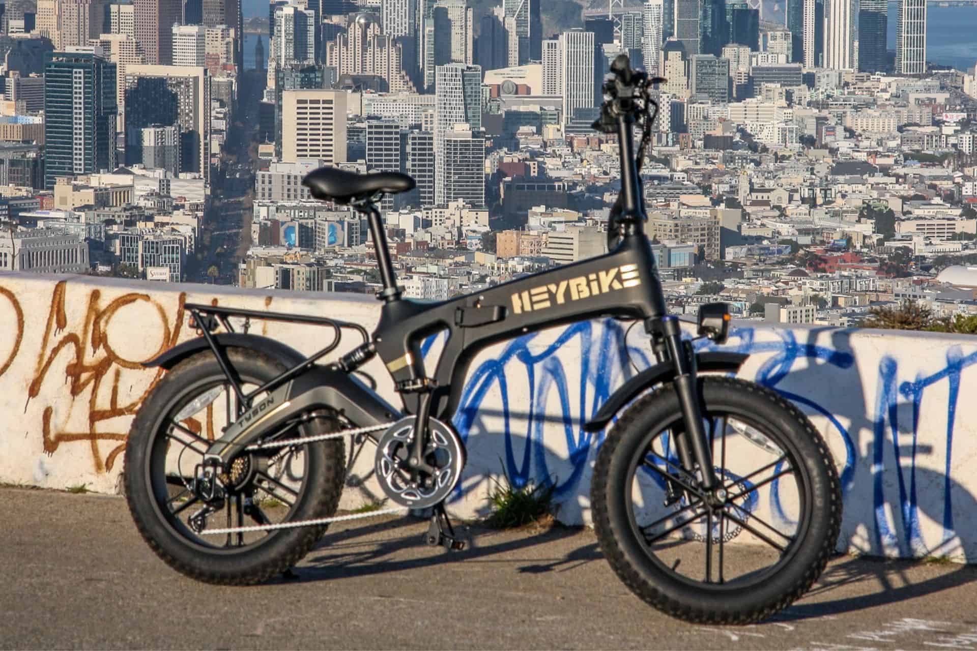 Heybike Tyson Folding Electric Bike Review | Halfway Anywhere
