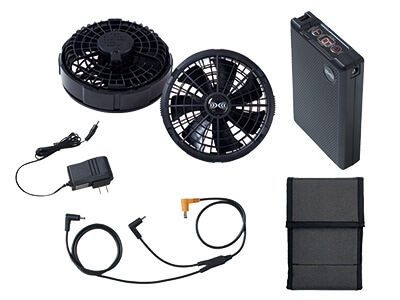 空調服® 遮熱ベストLサイズ+スターターキット 18V ｜販促品流通センター