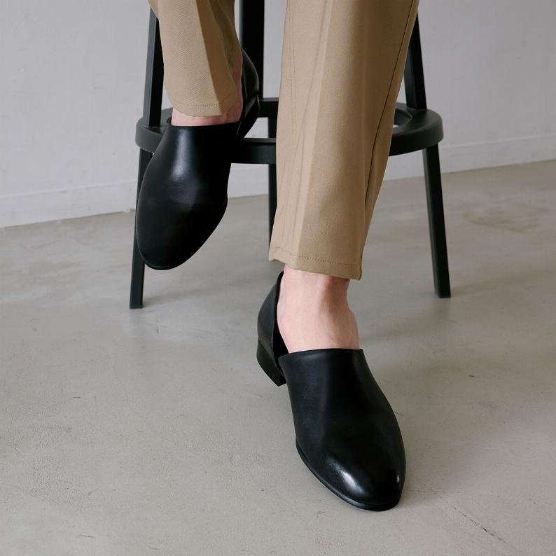 オイルドレザースポックシューズ #LX850（01LX8500）|men（メンズ）|靴