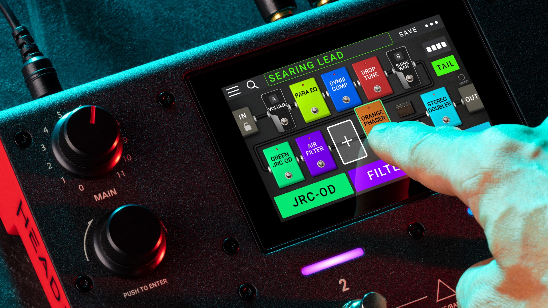 Ultra-Portable Amp Modeling Guitar Effect Processor – MX5