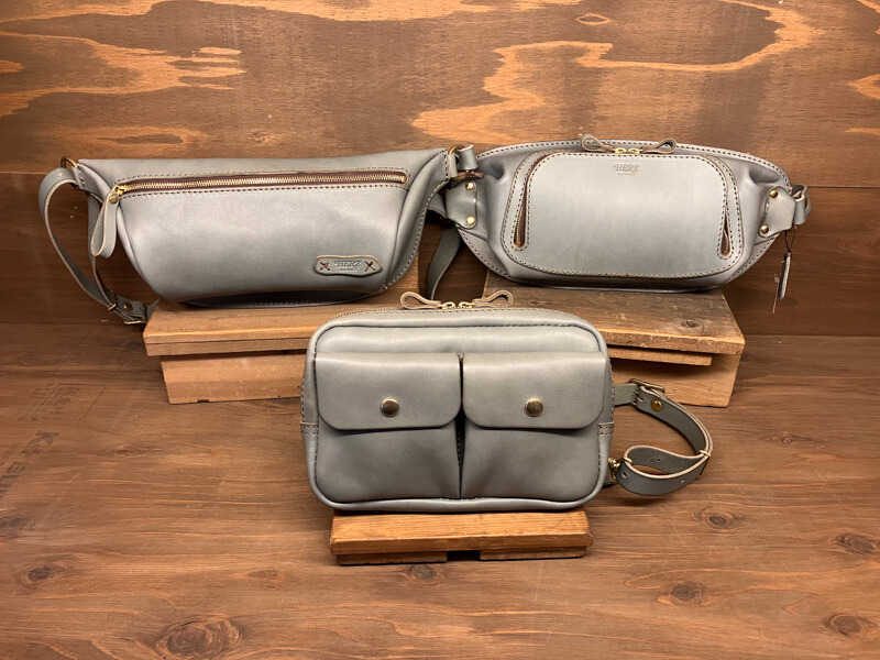 冬の限定革「アイビーグレイ」仙台店第1弾ラインナップ｜革鞄・革小物
