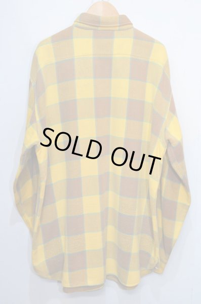 60's PILGRIM マチ付き ヘビーネルシャツ - used&vintage box Hi-smile