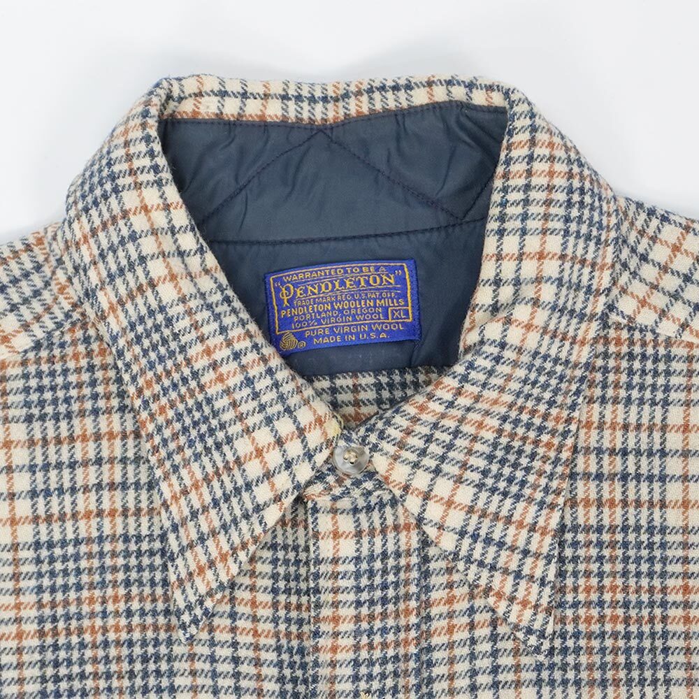 70's Pendleton ウールワークシャツ 