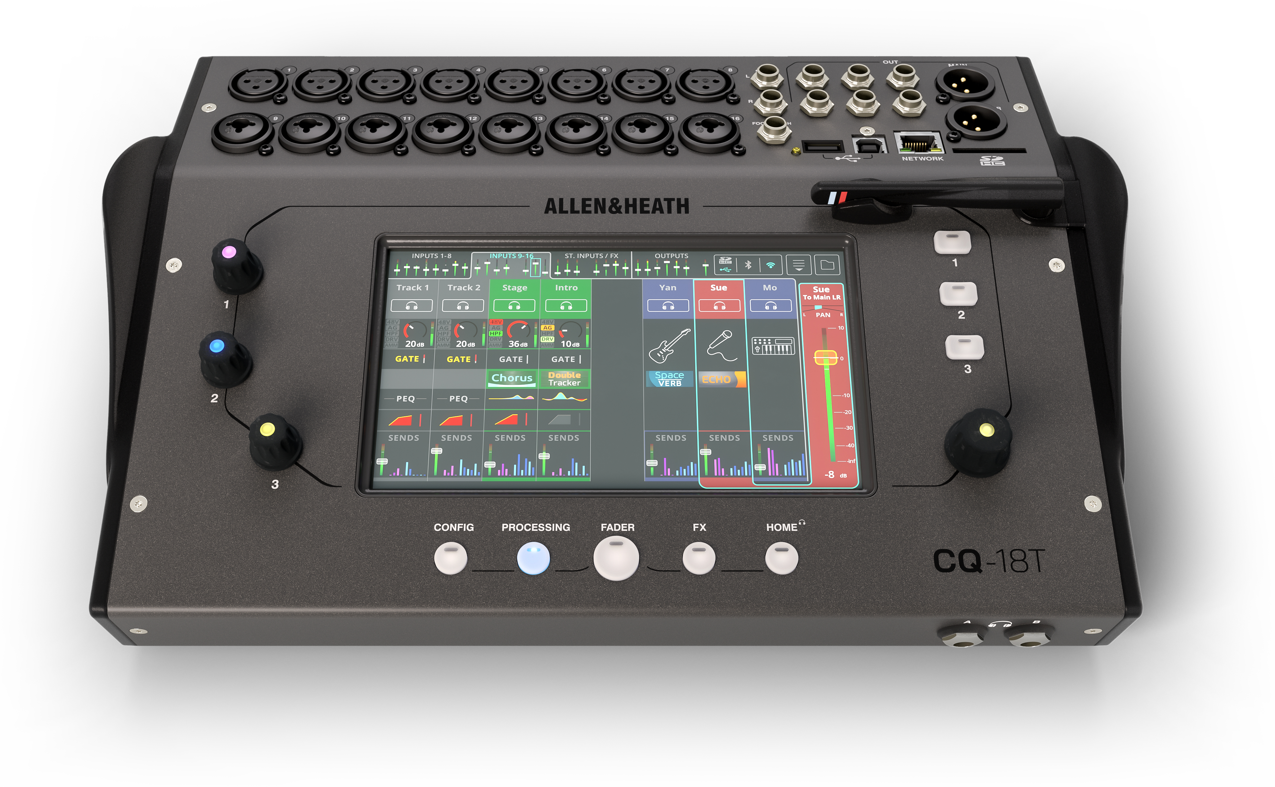 CQ-18T - ALLEN & HEATH - ヒビノインターサウンド株式会社
