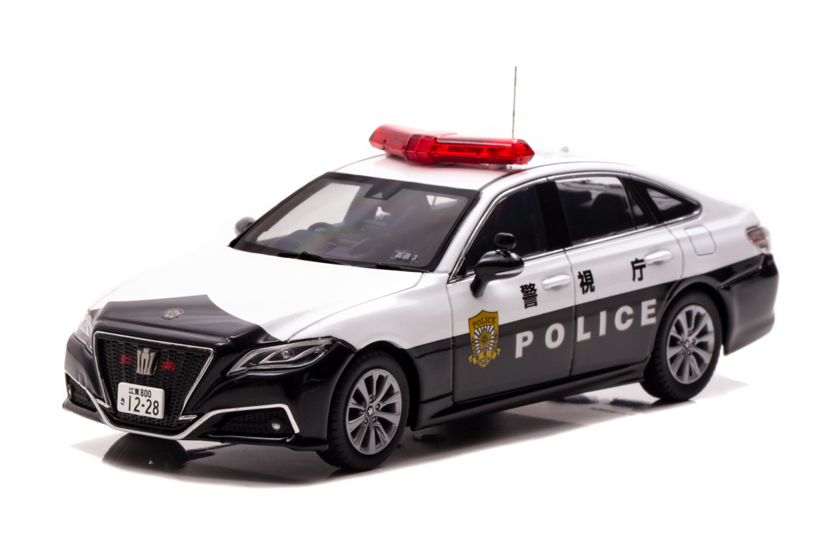 1/43 トヨタ クラウン (ARS220) 2022 警視庁高速道路交通警察隊車両