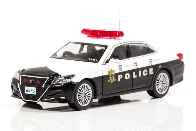 1/64 トヨタ クラウン アスリート (GRS214) 警視庁交通機動隊車両 (8交