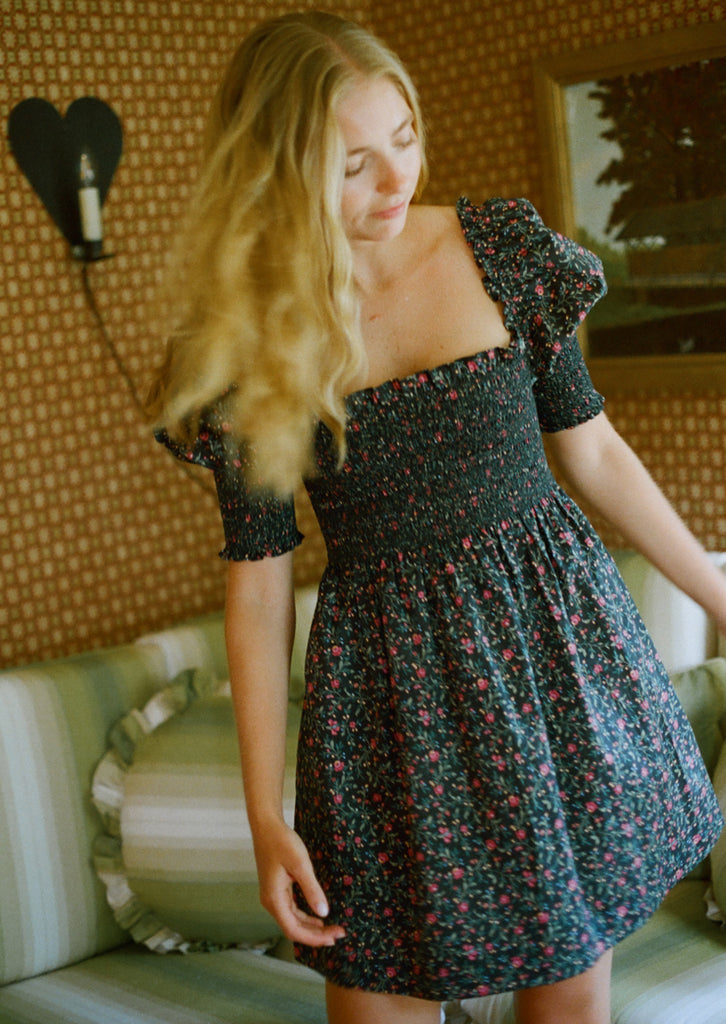 The Lila Nap Dress - Florentine Ditsy – Hill House Home