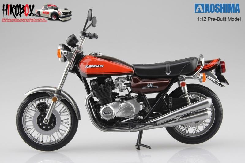 1:12 Kawasaki 750RS (Z2) Fire Ball (Pre-Built Model) | AOS-104620
