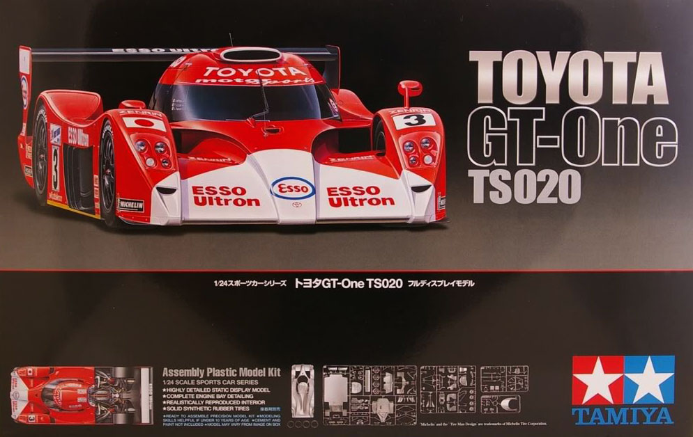 1:24 Toyota GT-One TS020 - 24222 | TAM24222 | Tamiya