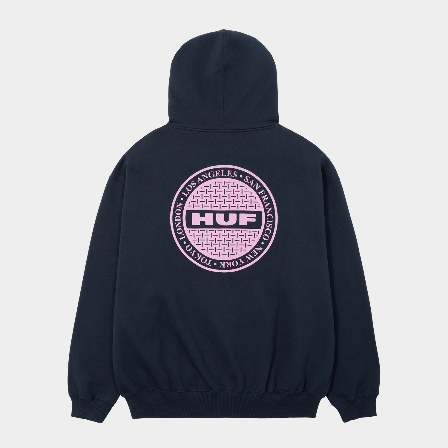 MANHOLE FULL ZIP HOODIE｜HOODIES（パーカー）｜【公式通販 HUF】｜ハフ
