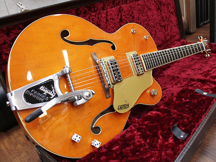 Gretsch G6120SSLVO Brian Setzer Nashville Vintage Orange Lacquer