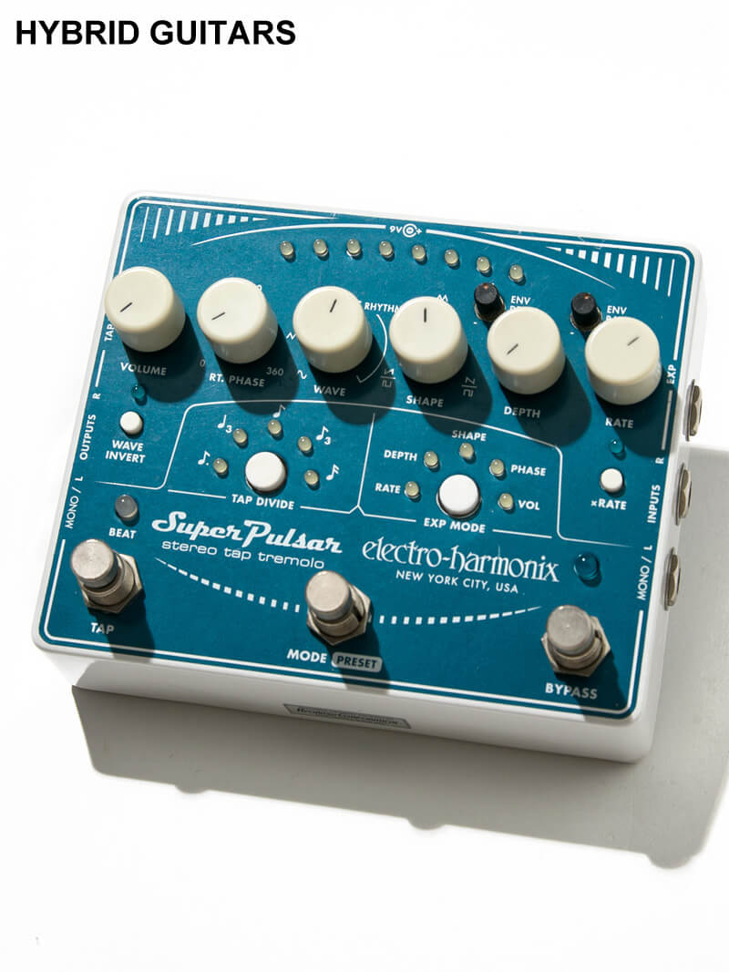 ELECTRO-HARMONIX Super Pulsar Stereo Tap Tremolo 中古｜ギター買取