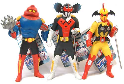 ソフビ魂 （Soul of SOFT VINYL FIGURE） アクマイザー3 イビル