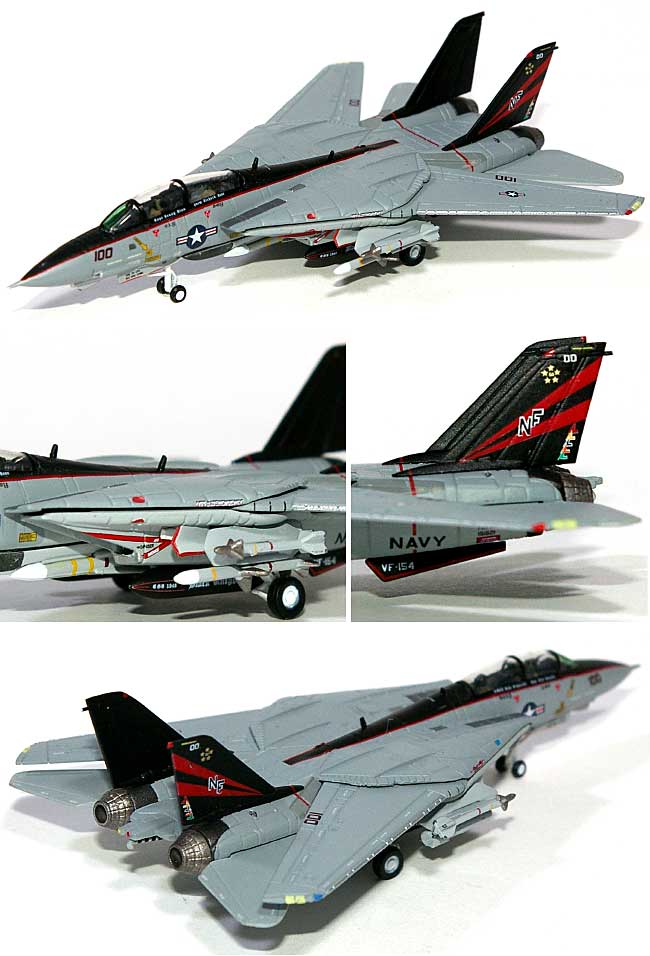 M-SERIES F-14A トムキャット アメリカ海軍 VF-154 ブラックナイツ
