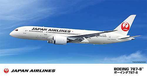 1/200 飛行機シリーズ 日本航空 ボーイング 787-8 ハセガワ (Hasegawa)