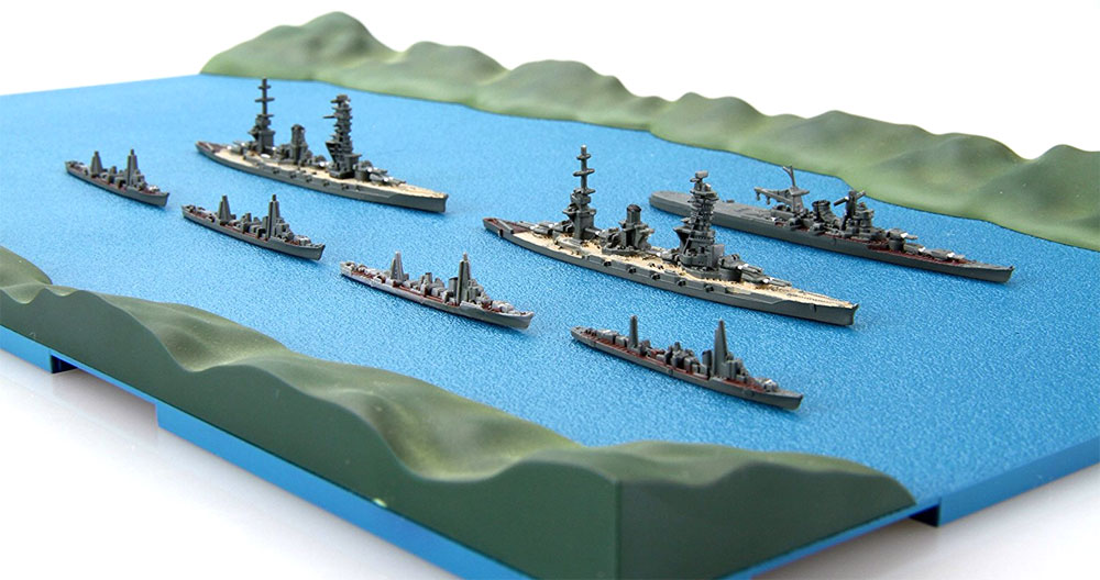 フジミ 捷一号作戦 西村艦隊セット (扶桑/山城/最上/駆逐艦2種) 集める