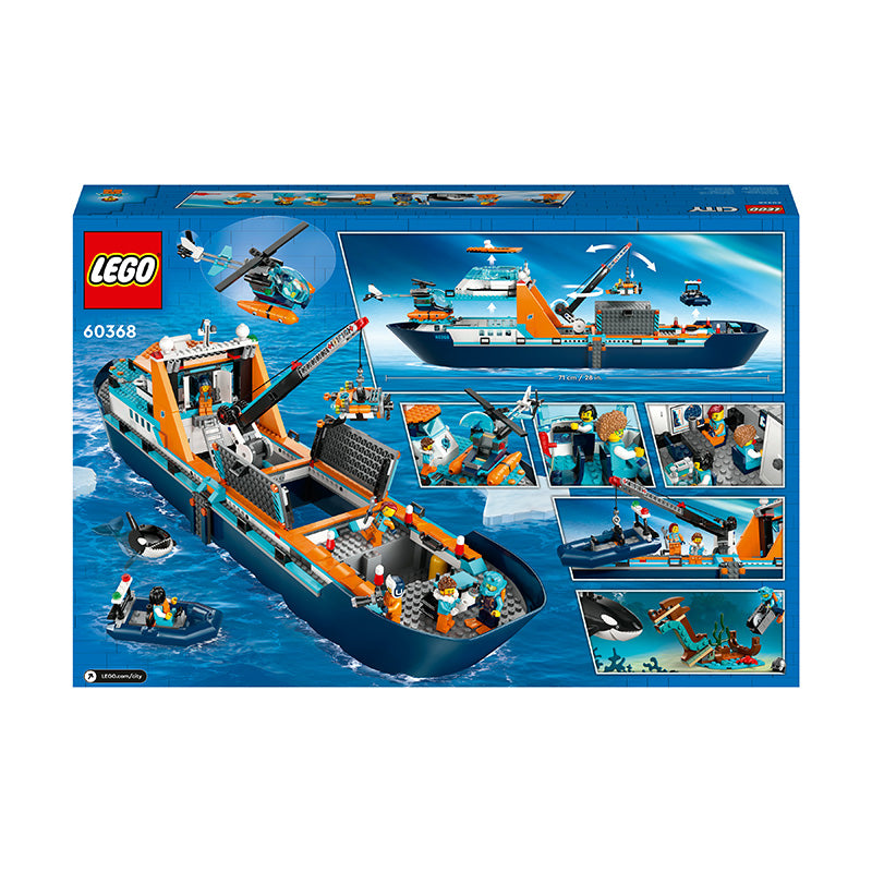 LEGO® City Arctic Explorer Ship Building Set 60368 | Import A Toy