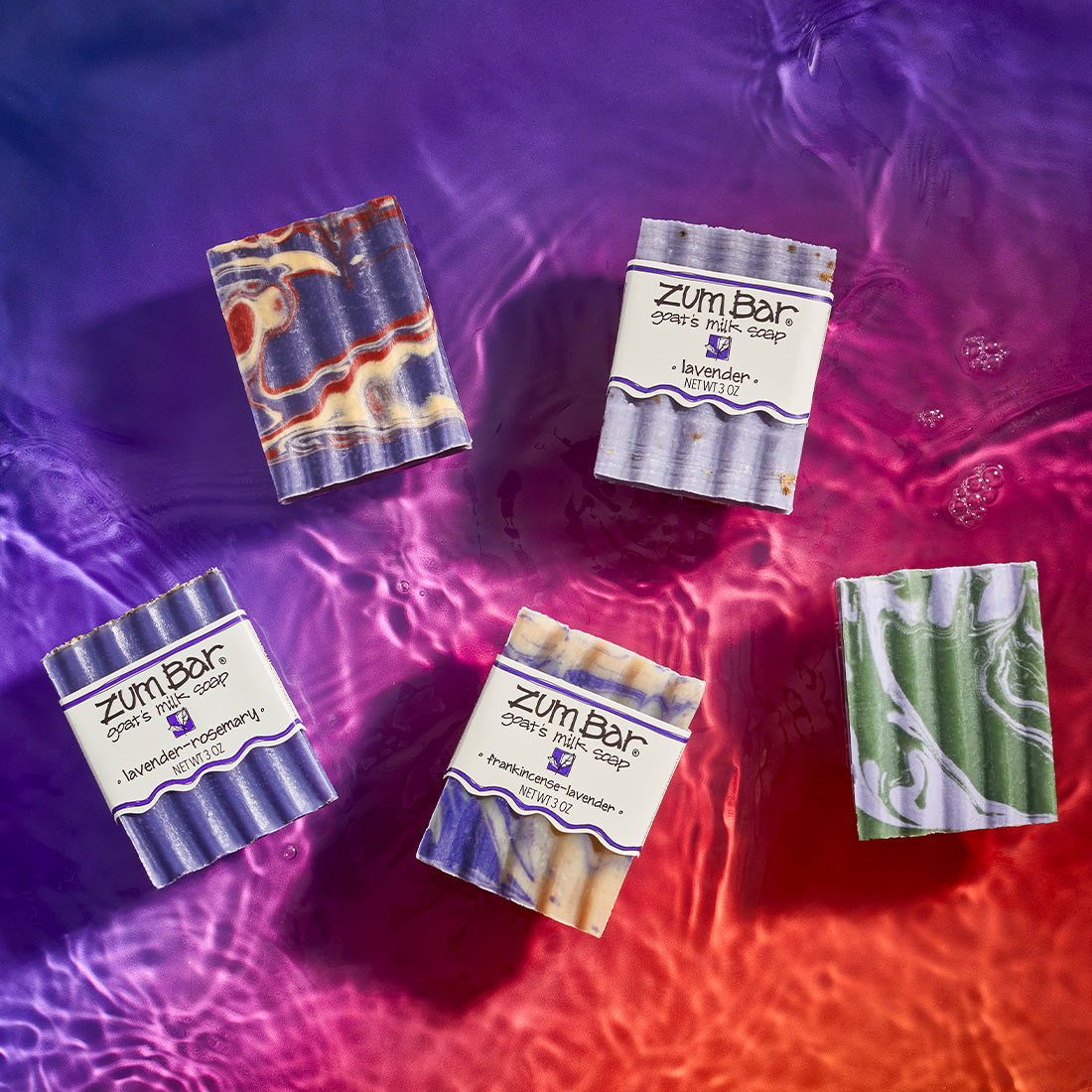 Zum Bar Lavender-Rosemary Goat Milk Soap | 3 oz