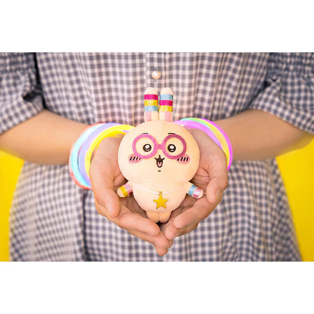 電車風の「ちいかわ」がかわいい！ぬいぐるみバッジセットとパリピ
