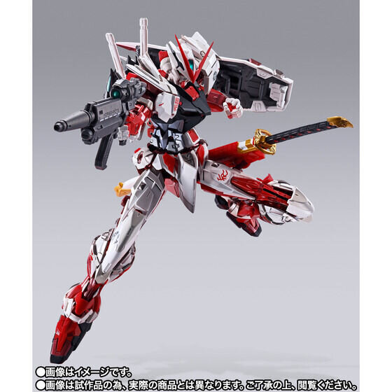 最新仕様の「METAL BUILD ガンダムアストレイ レッドフレーム」が国内