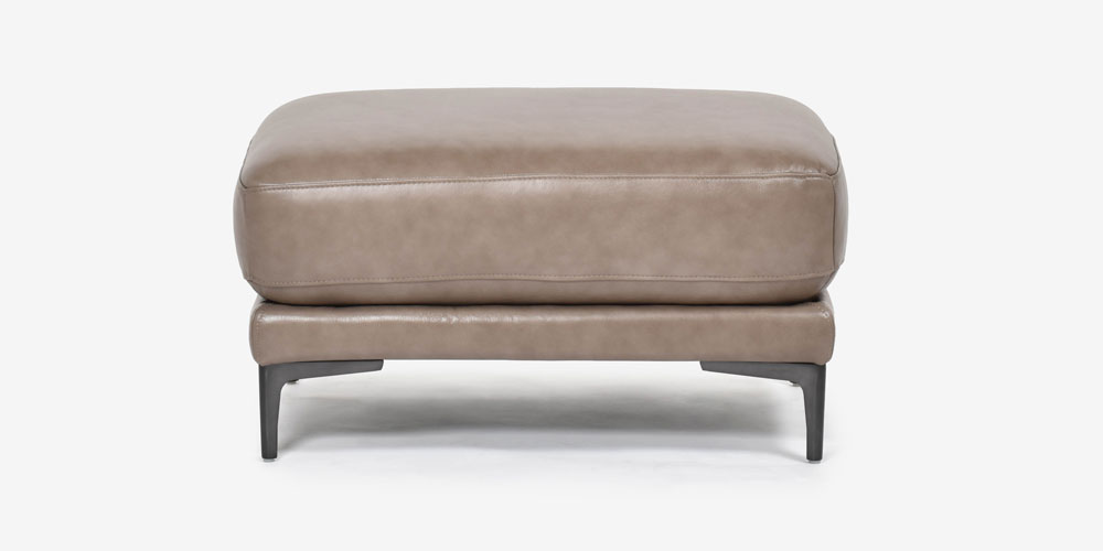 オットマン「L/S 68（エルエス68）」革ストーングレー色 #FP/S-620E