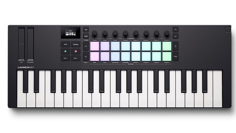 NOVATION】DTMを超簡単に楽しめる、最強のMIDIキーボード『Launchkey