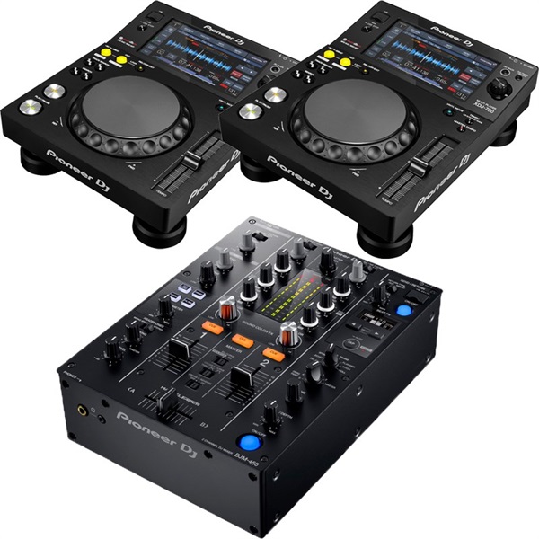 Pioneer DJ XDJ-700+DJM-450 DJスタートセット 【16GB USB