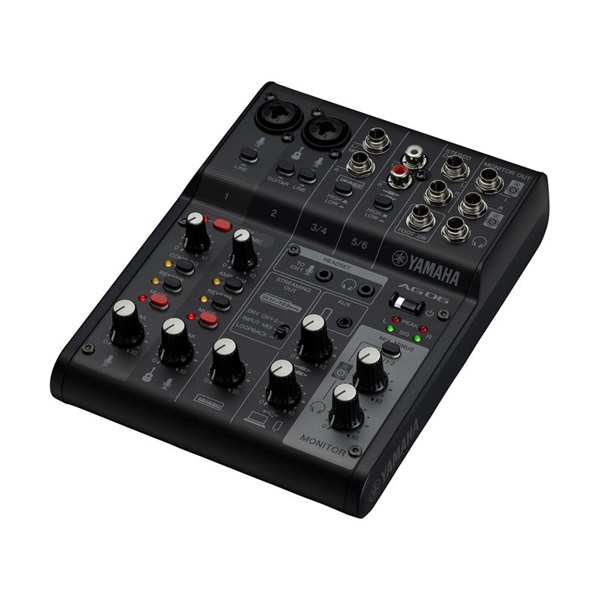 YAMAHA AG06MK2 B(ヤマハ)(USBミキサー)(配信用インターフェース