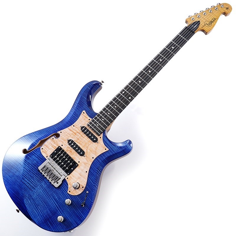 Knaggs Guitars Chesapeake Series Severn Trem HSS Semi-Hollow Ocean