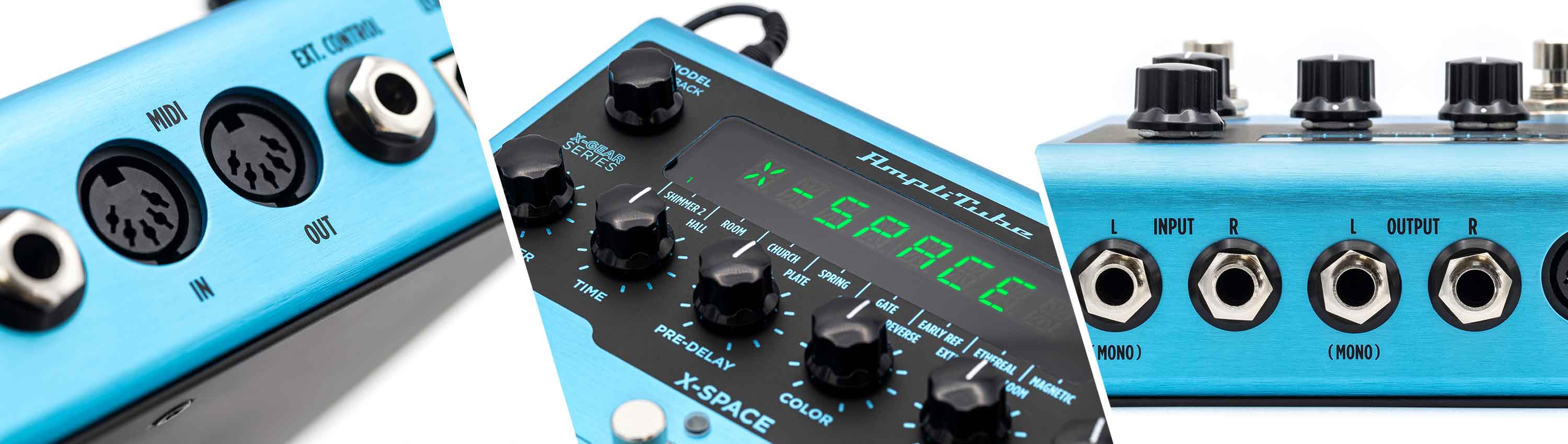 AmpliTube X-GEAR X-SPACE reverb pedal