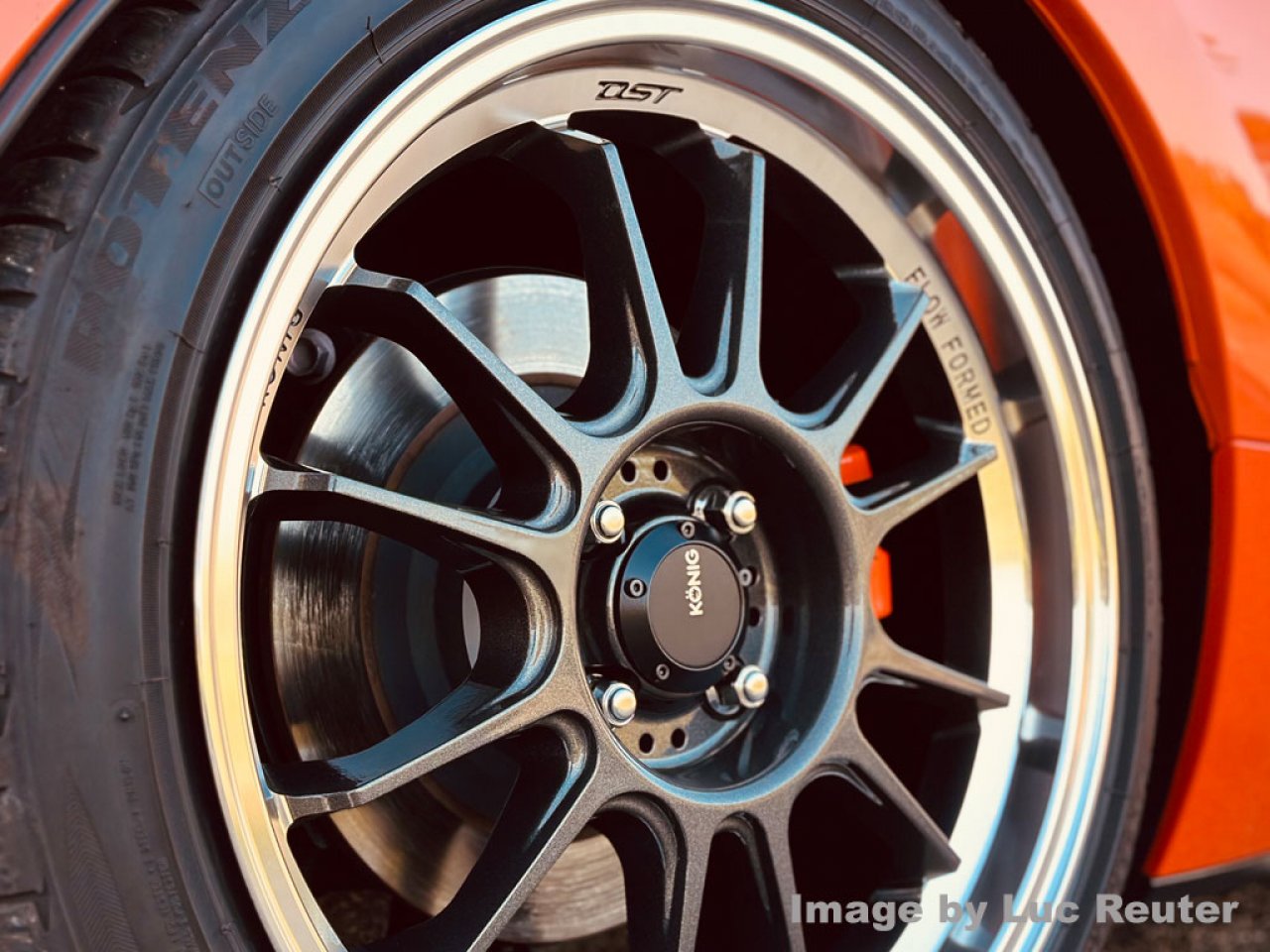 MX-5 König Hypergram Rim Race Bronze 8.0JX17 ET45