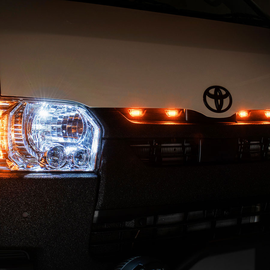 IPFオフィシャルECショップ / グリルマーカー for ハイエース (EXH-05)