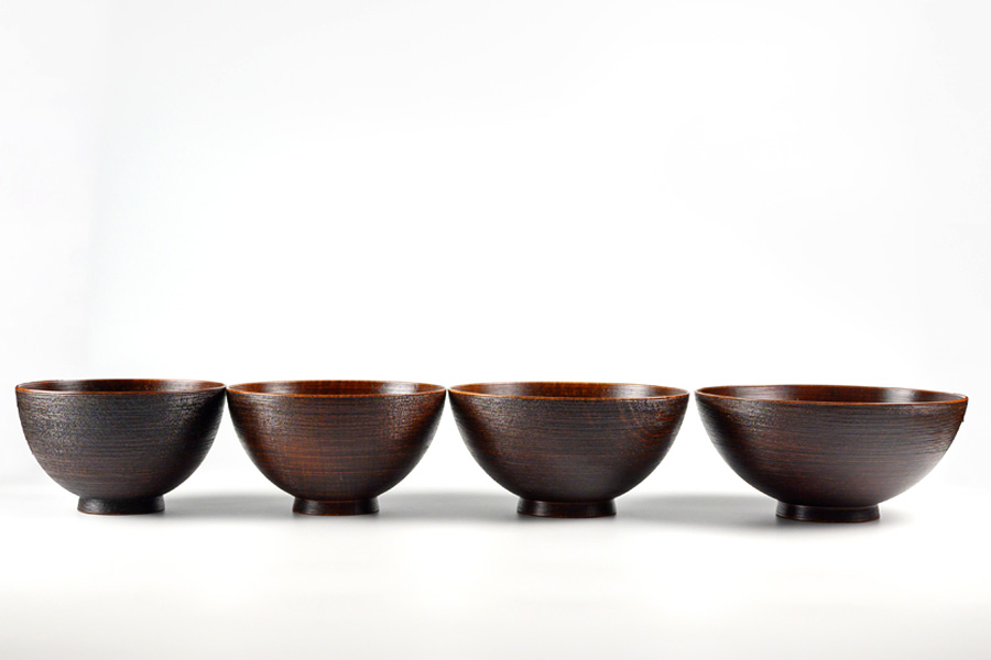 富貴漆椀 5.5寸 木製 漆塗り 大椀・麺鉢・丼鉢 漆器の井助