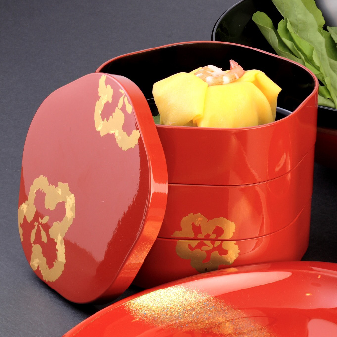 重箱 3段｜重箱・屠蘇器｜京都 漆塗り・漆器販売 漆器の井助