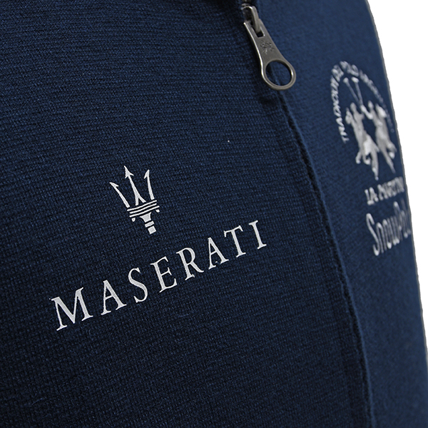 MASERATI Official La Martina Zip Up Knitted Felpa : Italian Auto