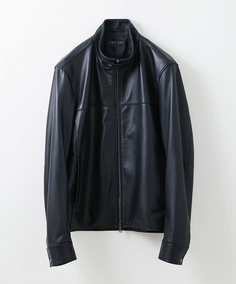 シングルライダースレザーブルゾン(その他のコート・ブルゾン