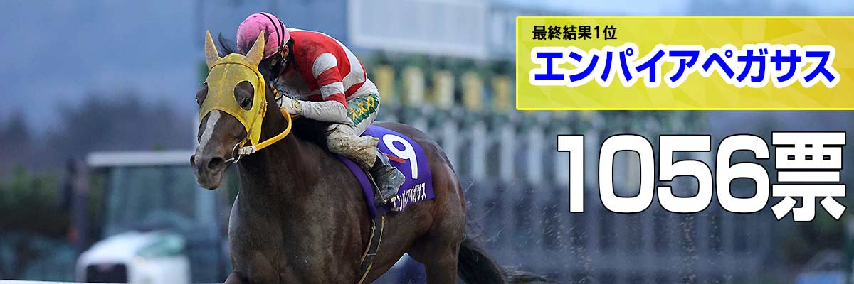 岩手競馬グランプリ『第45回桐花賞』出走馬ファン投票 結果発表