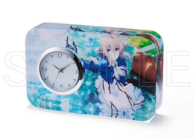 アニメ「ヴァイオレット・エヴァーガーデン」 デザインのクリスタル