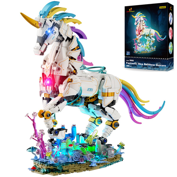 Rainbow Unicorn 70008 | 1492 + PCS – jmbricklayer
