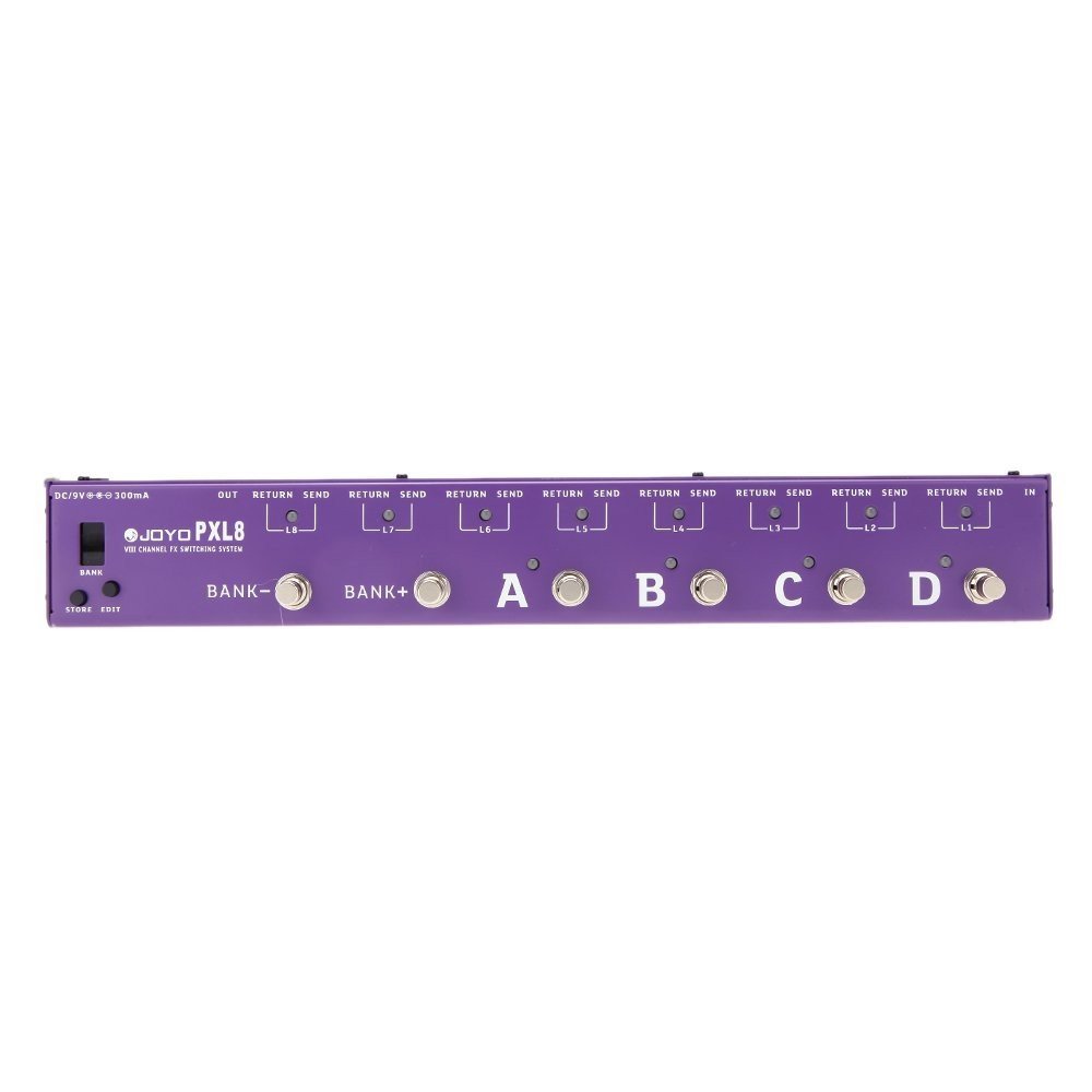 Pedal Controllers : JOYO PXL 8 Loop Guitar Effects Pedal