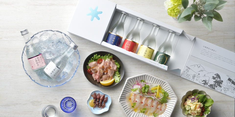 上善如水 飲み比べセット 180ml×6本入り｜日本酒の通販・お取り寄せ