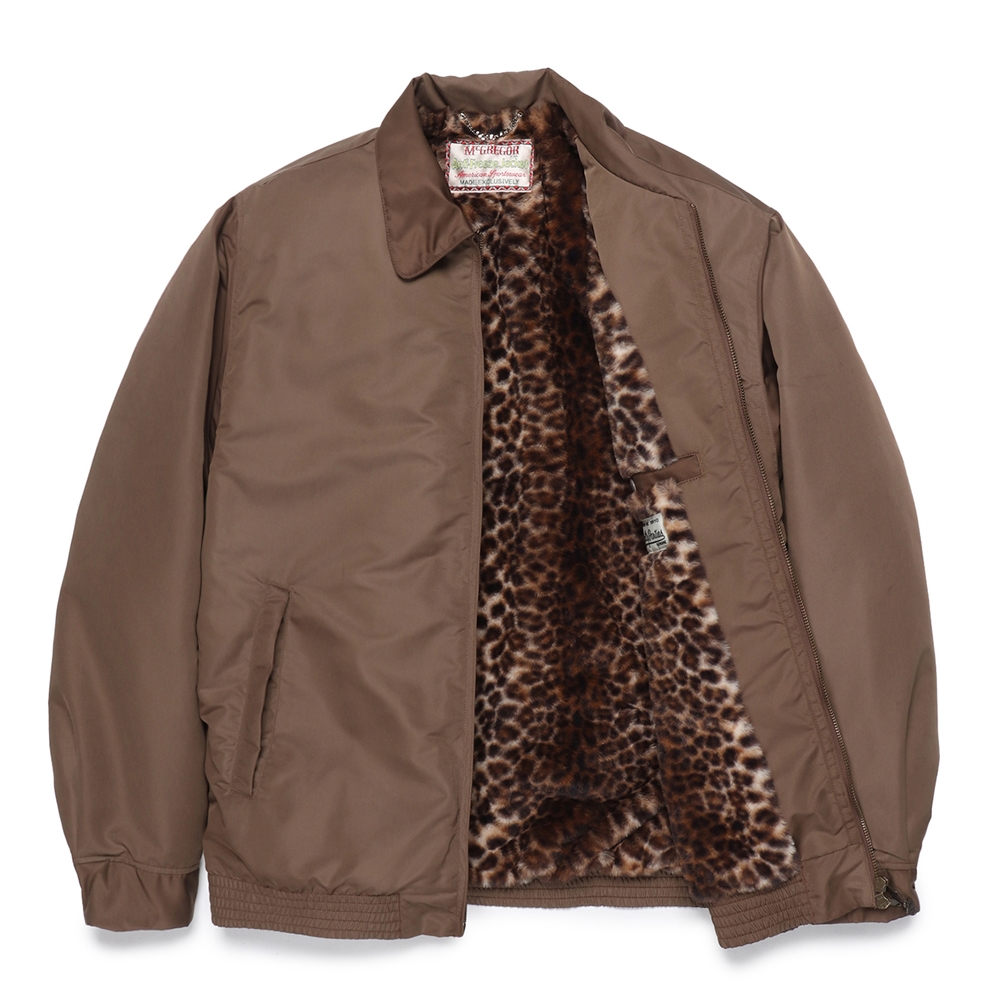 WACKO MARIA/MCGREGOR / ANTI-FREEZE JACKET（BROWN）［アンチフリーズ