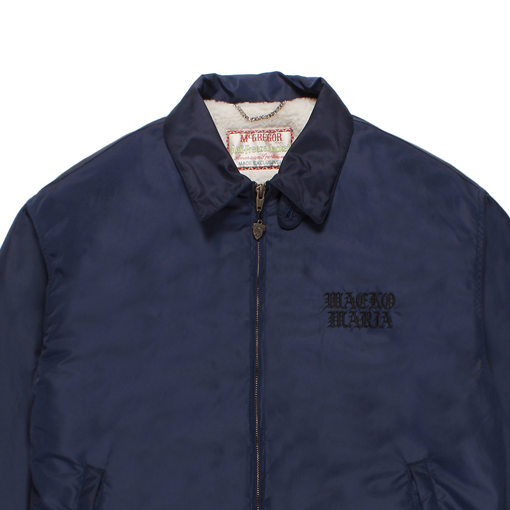 WACKO MARIA/MCGREGOR / NYLON ANTI-FREEZE JACKET（NAVY）［ナイロン