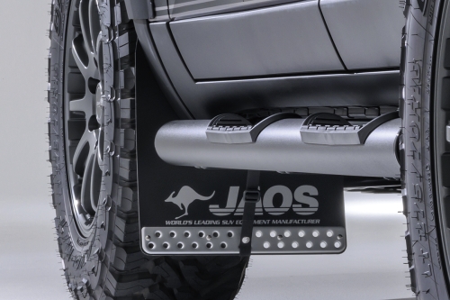 JAOS マッドガードⅢ リヤセット レッド ランドクルーザー 250系｜株式