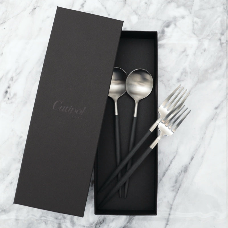 クチポール カトラリー GOA ディナー3本 ギフトセット ホワイト