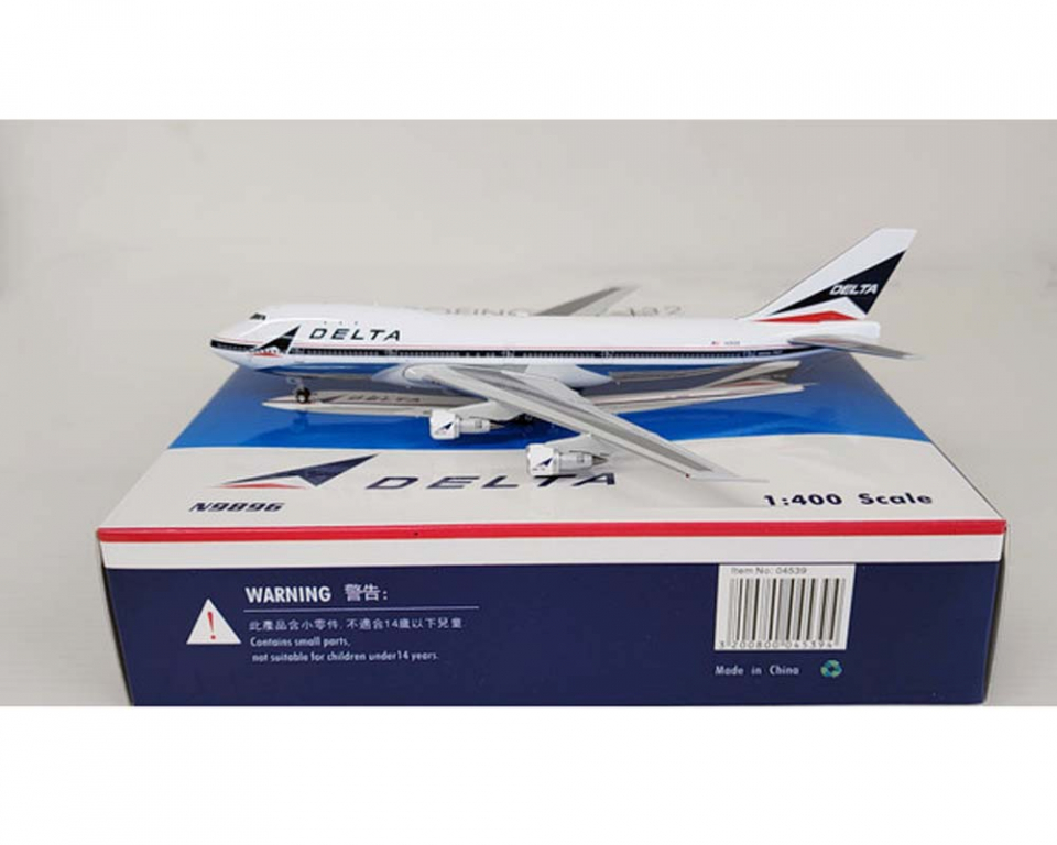 www.JetCollector.com: Delta B747-100 N9896 1:400 Scale Phoenix PH04539