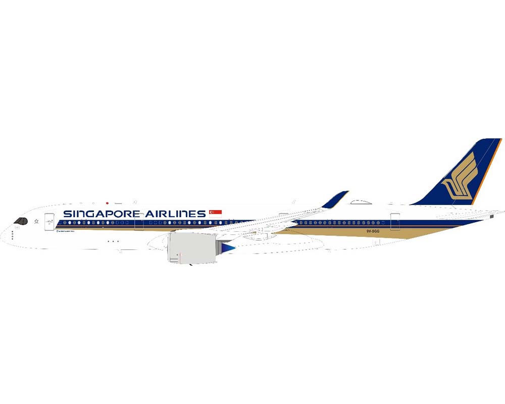 www.JetCollector.com: JFOX SINGAPORE AIRLINES A350-900 w/stand 9V