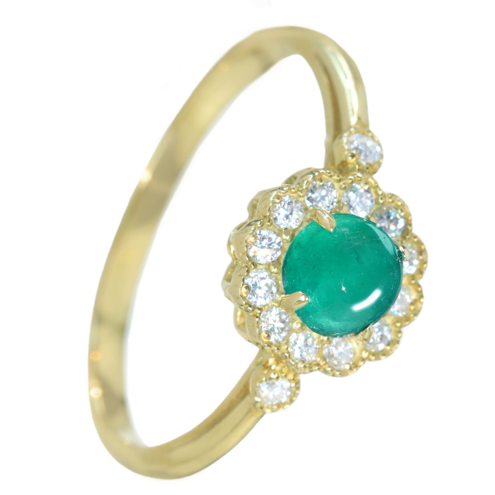 jewel planet 公式サイト / 【PRE OWNED】K18YG エメラルド 0.50ct